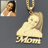 Custom Engraved Photo Necklace – Perfect Gift Idea