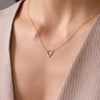 Triangle Necklace – Minimalist Geometric Jewelry for Everyday Elegance