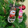 Personalized Snowman Ornament – Custom Holiday Keepsake for Your Tree