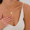 Gold Clover Leaf Necklace – A Symbol of Luck and Elegance