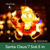 Christmas Window Hanging Lights – Illuminate Your Home with Holiday Magic