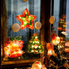 Christmas Window Hanging Lights – Illuminate Your Home with Holiday Magic