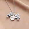 I Love You Heart and Butterfly Necklace – Perfect Gift of Love and Luck