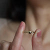 Minimalist Gold Heart Ring – A Delicate Symbol of Love