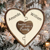 "Together We Make a Family" Christmas Puzzle Ornament – A Heartfelt Holiday Keepsake