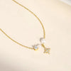 Pearl Star Pendant Necklace – A Dazzling Union of Elegance and Celestial Beauty