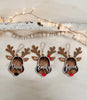 Personalized Reindeer Wooden Ornaments – Add Rustic Charm to Your Christmas Tree