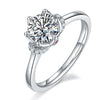 Crown V-Shaped Diamond Engagement Ring – A Royal Symbol of Eternal Love