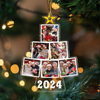 Custom Photo Christmas Tree Ornament – Personalized Acrylic Keepsake for a Unique Holiday Touch