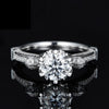 Classic Swan Lake Engagement Ring – A Touch of Elegance for Your Love