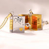 My Daughter Book Necklace - I'm Always With You