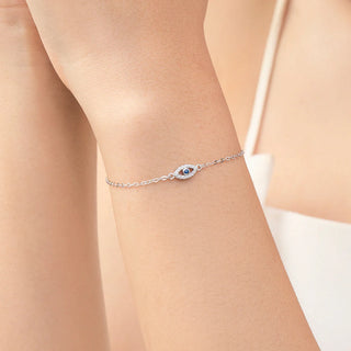 Sterling Silver Protection Bracelet – Stylish Charm with Protective Powers