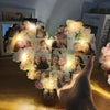 Custom Heart Shape Photo Collage Lamp