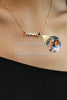 Custom Photo Projection Necklace with Name – A Sentimental Gift for Her