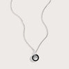 The Magnificent Moon Charm - Custom Silver Necklace Featuring Her Special Moon Phase