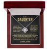 Crown Might Tilt But Don't Ever Let It Fall, Knot Necklace