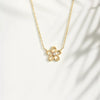 Dainty Floral Charm Necklace – Delicate and Chic Charm Jewelry