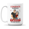Love Is You 2 - Personalized Custom Coffee Mug