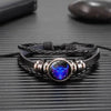 Soul Manifestation Bracelet – Constellation Zodiac Leather Bracelet