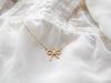 Dainty Bow Necklace – Elegant Simplicity with a Touch of Charm