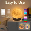 Levitating LED Moon Night Lamp – A Magical, Floating Moon for Your Space