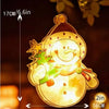 Christmas Window Hanging Lights – Illuminate Your Home with Holiday Magic