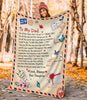 To My Dad | Thank You | Fleece Blanket