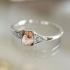 Custom Photo & Birthstone Ring – A Personal Touch of Meaningful Elegance