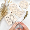 20 Reasons Why I Love You – Personalized Wooden Heart Puzzle - A Unique and Heartfelt Gift