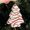 Family Names Custom Acrylic Ornament – Personalized for Holidays