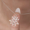 Lotus Flower Necklace – Meaningful Gift for Mindfulness Lovers