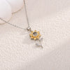 Personalized Projection Flower Necklace for Your Love - Blooming Memories Gift