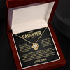 Crown Might Tilt But Don't Ever Let It Fall, Knot Necklace