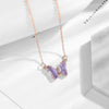 Glasscrystal Butterfly Necklace – A Dazzling Symbol of Transformation