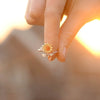 Sunflower Fidget Ring – A Playful and Elegant Stress Reliever