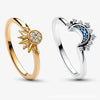 Celestial-Inspired Sun & Moon Ring Set – Jewelry for Women