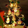 Personalized Christmas Snowman Family Tree Lights – Custom Holiday Decor with Family Names