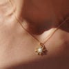 Golden Sun Opal Necklace - An Exquisite Gift for Her