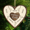 "Together We Make a Family" Christmas Puzzle Ornament – A Heartfelt Holiday Keepsake