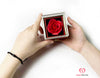 Personalized Circle Photo Bracelet - Eternal Rose Box