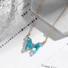 Glasscrystal Butterfly Necklace – A Dazzling Symbol of Transformation