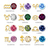 Zodiac Birthstone Necklace - Wear Your Sign with Pride