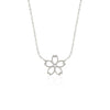 Dainty Floral Charm Necklace – Delicate and Chic Charm Jewelry