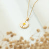 Hidden Name Daisy Necklace with Gift Box - A Secret Message for Your Loved One