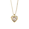 Zircon Heart-Shaped Necklace with an Initial Name – A Sparkling Symbol of Love