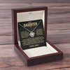 Crown Might Tilt But Don't Ever Let It Fall, Knot Necklace