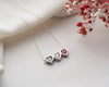 Heart-Shaped Birthstone Pendant Necklace – Personalized Jewelry for Loved Ones