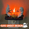 Ghost Campfire Nightlight – Spooky Glow for Halloween Nights