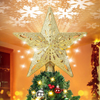 Christmas Tree Star & Snowflake Projection Light – A Festive Glow for Your Holidays