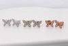 Diamond Butterfly Stud Earring – A Delicate Symbol of Transformation and Elegance